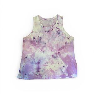 a new day Kids Tie-Dye Tank Top - Lavender and Cream